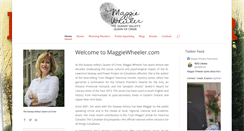 Desktop Screenshot of maggiewheeler.com