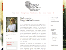 Tablet Screenshot of maggiewheeler.com